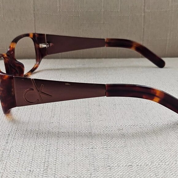 Calvin Klein Women Glasses/Sunglasses Frame Brown CK1057S 58[]15 124 Eyeglasses - Picture 7 of 11